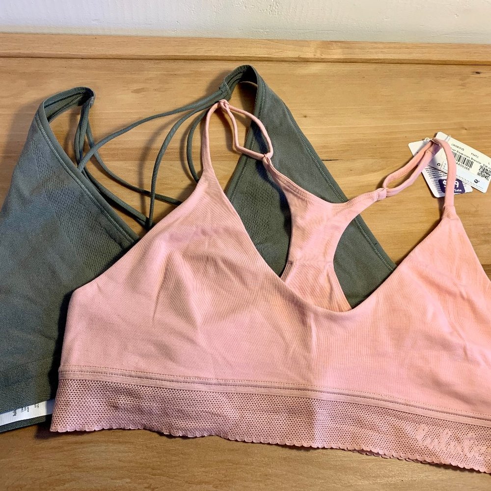 Pair of NWT Lululemon bralettes